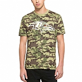 Men's Baltimore Ravens '47 Alpha Men's T Shirt Camo,baseball caps,new era cap wholesale,wholesale hats